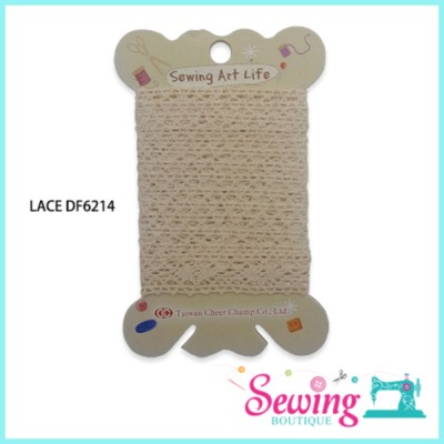 LACE - DF6214-COTTON-2YD(CREAM)